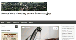 Desktop Screenshot of nowosielce.pl
